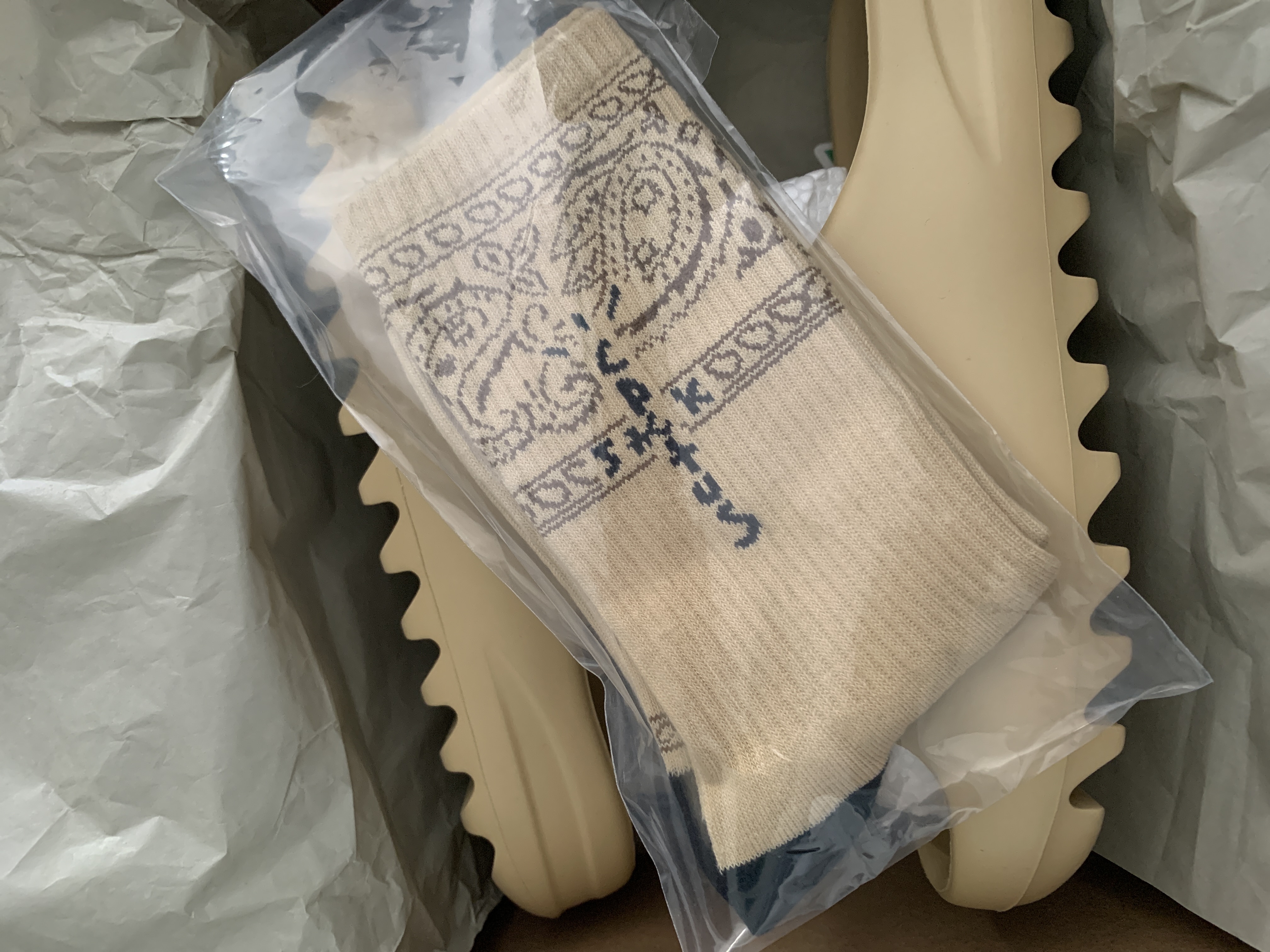 OG Yeezy Slide Desert Sand,FW6344 review aaliyah 02