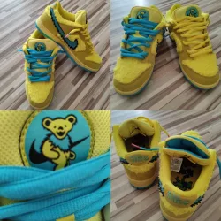 PKGoden SB Dunk Low Grateful Dead Bears Opti Yellow review SD
