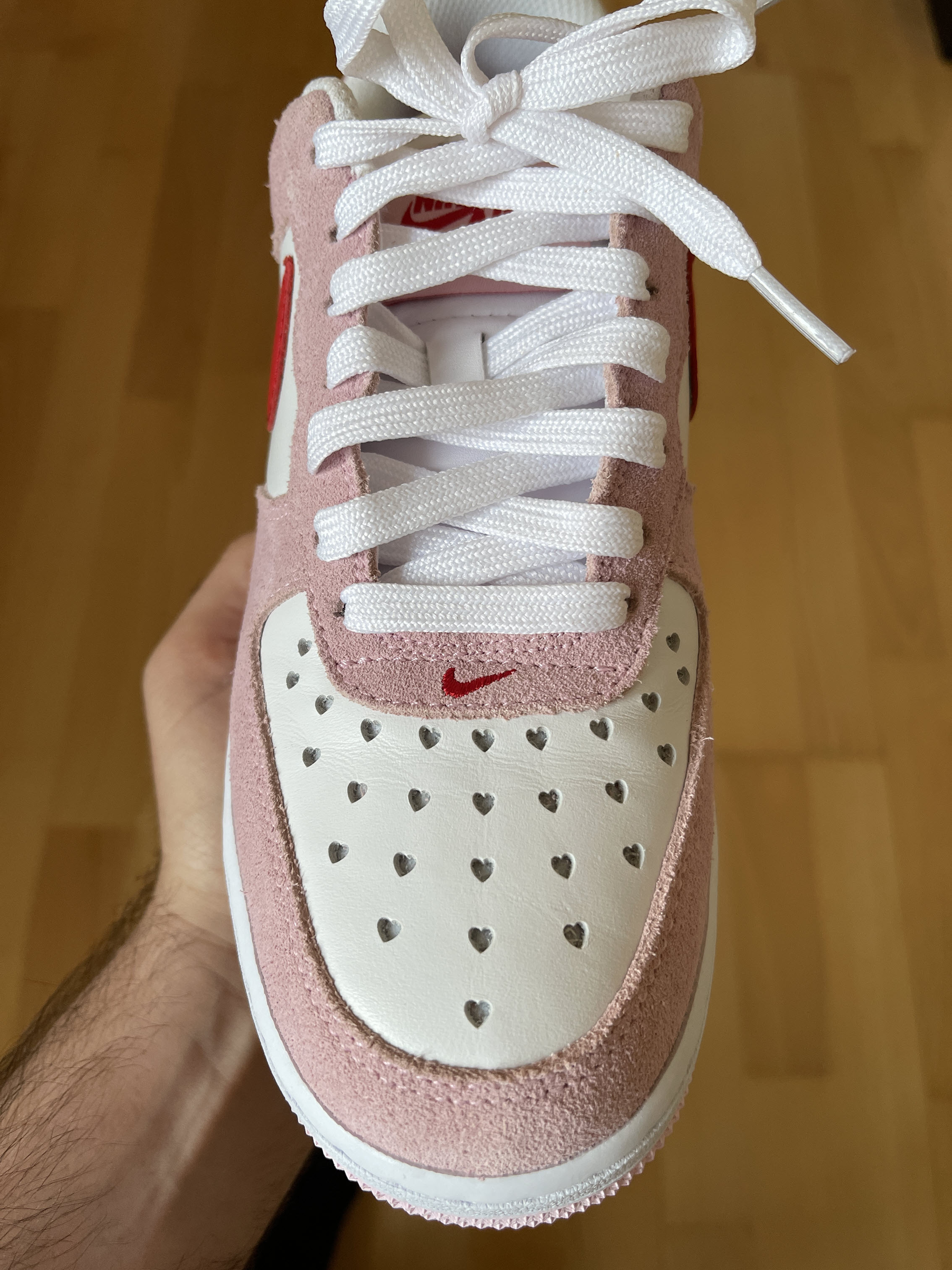 PKGoden Air Force 1 07 QS Valentine's Day Love Letter review Pitcher 02