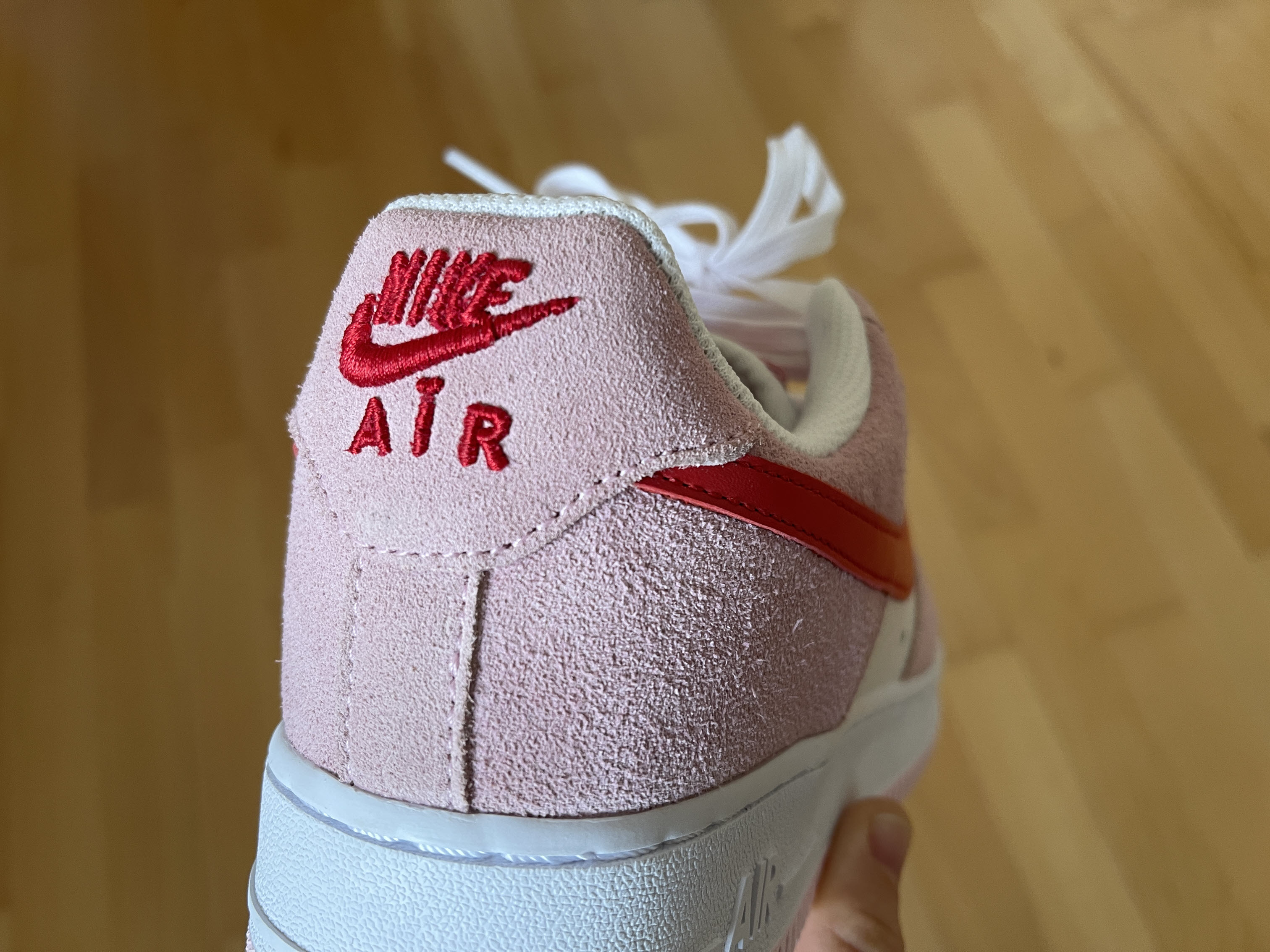 PKGoden Air Force 1 07 QS Valentine's Day Love Letter review Pitcher 03