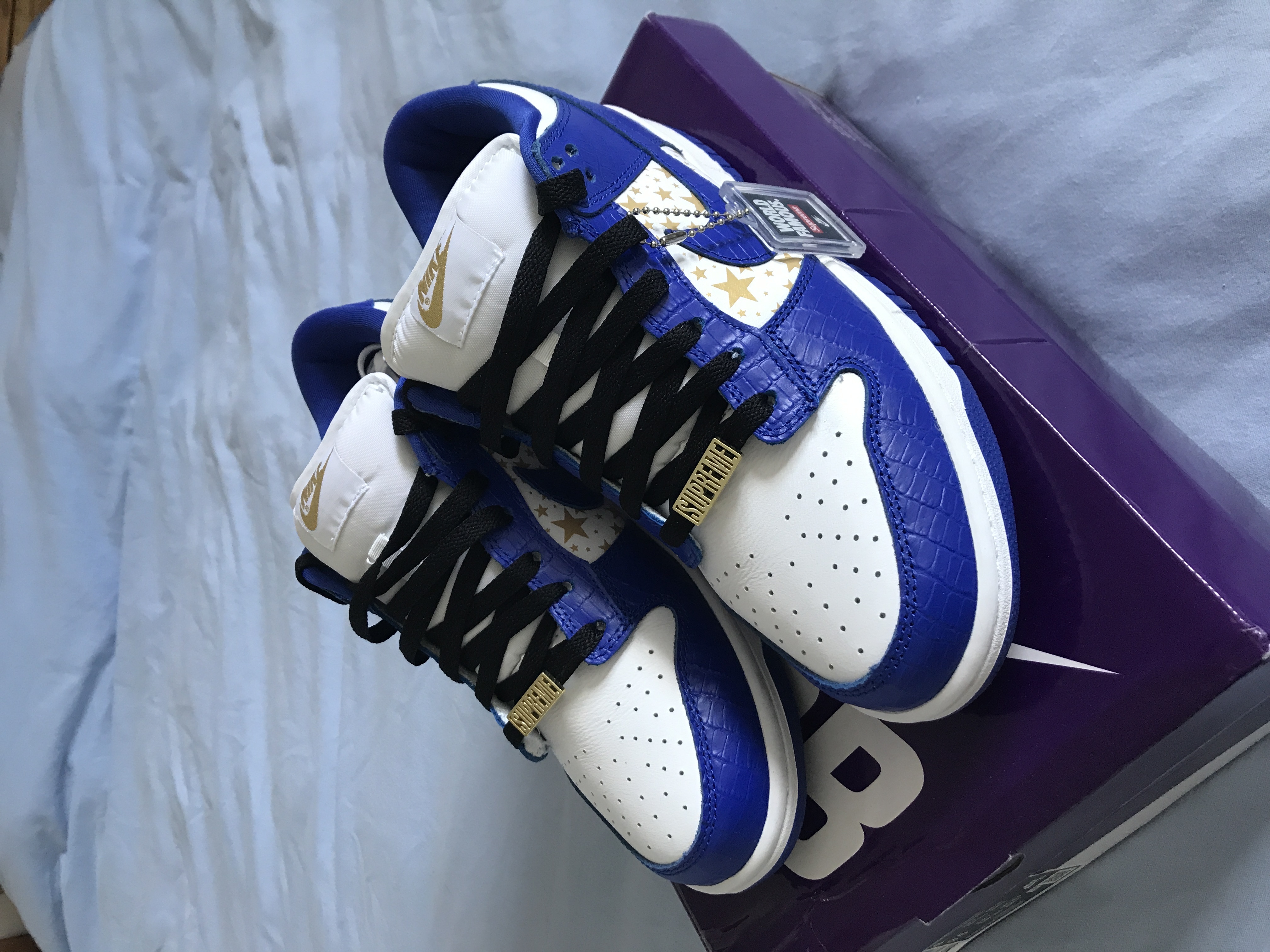 PKGoden SB Dunk Low Blue Stars,DH3228-100 review Iron 02