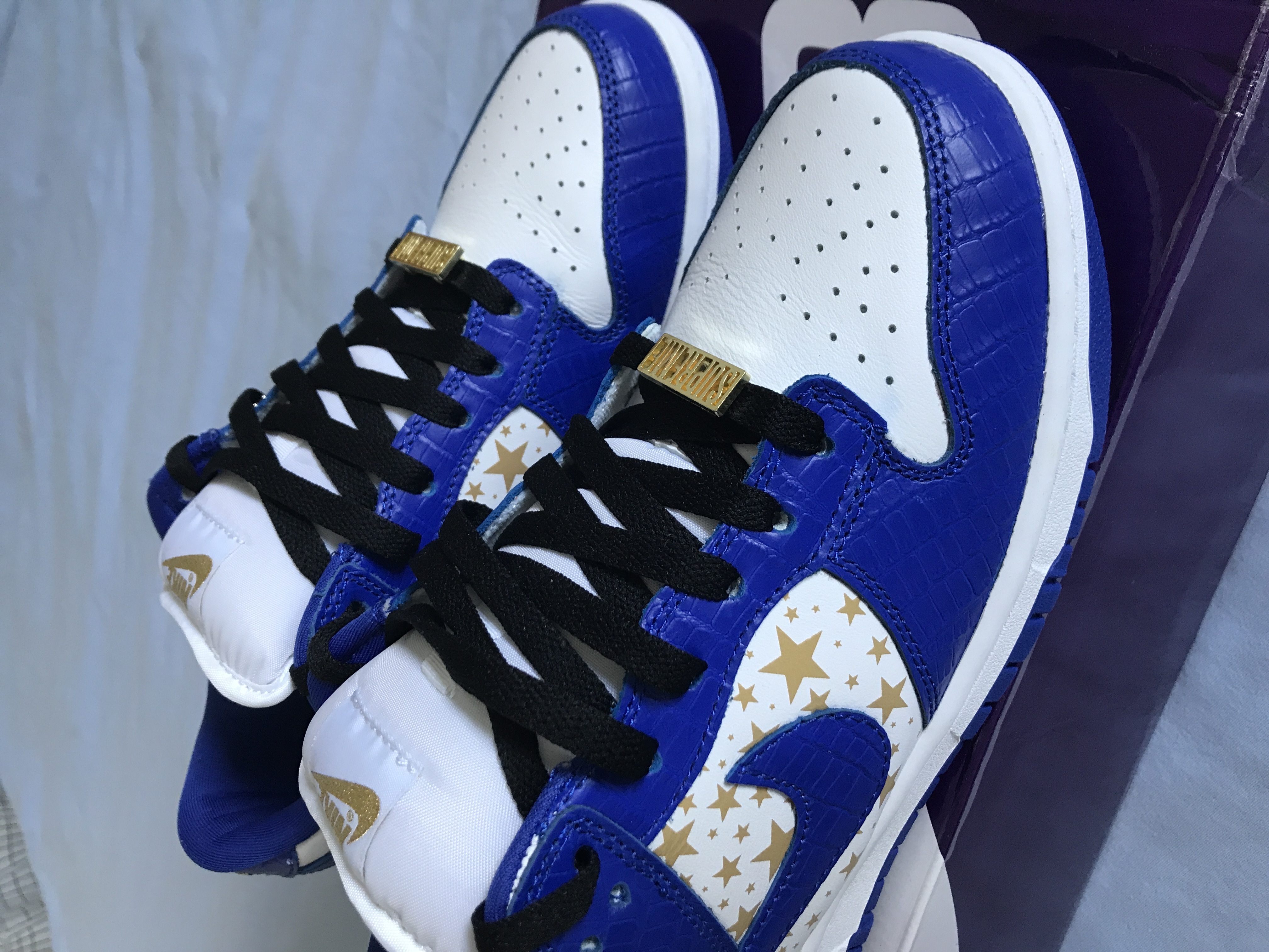 PKGoden SB Dunk Low Blue Stars,DH3228-100 review Iron 04