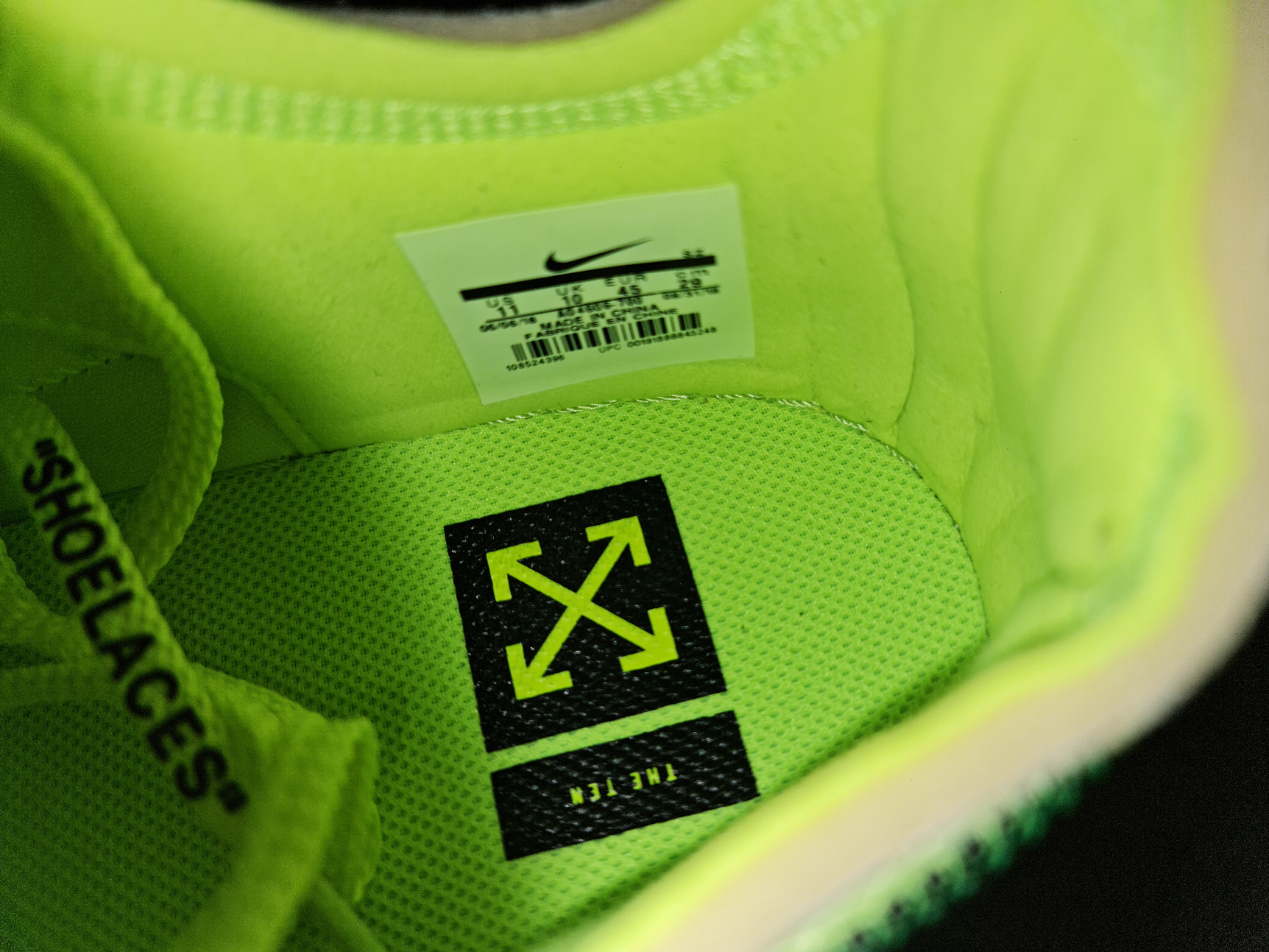 PKGoden Air Force 1 Low Off-White Volt review Oliver 05