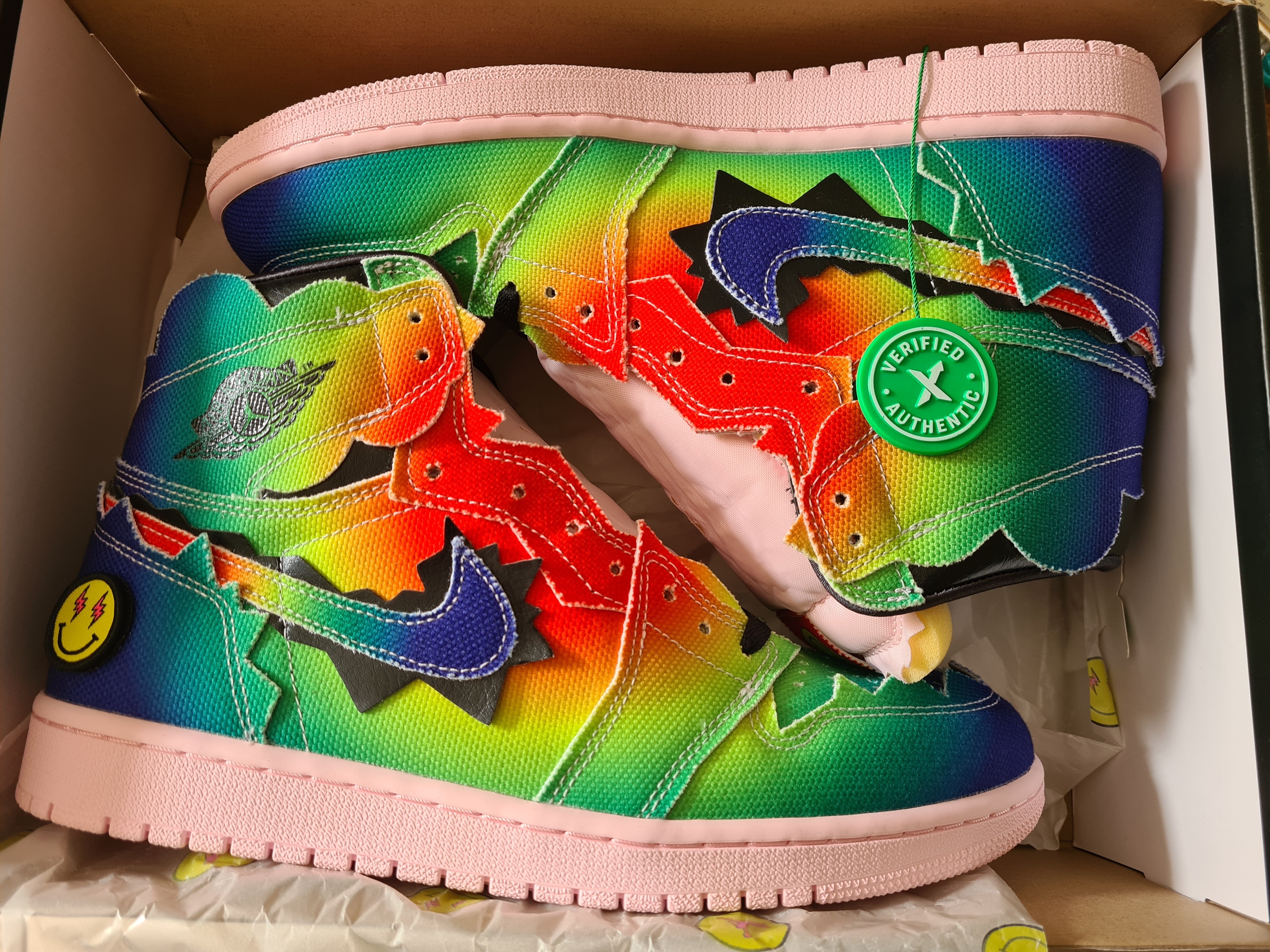 PKGoden Jordan 1 Retro High J Balvin,DC3481-900 review Alex
