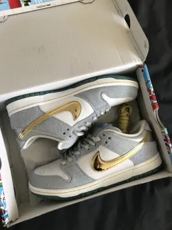 PKGoden SB Dunk Low Sean Cliver review Iron 02