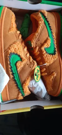PKGoden SB Dunk Low Grateful Dead Bears Orange review 1