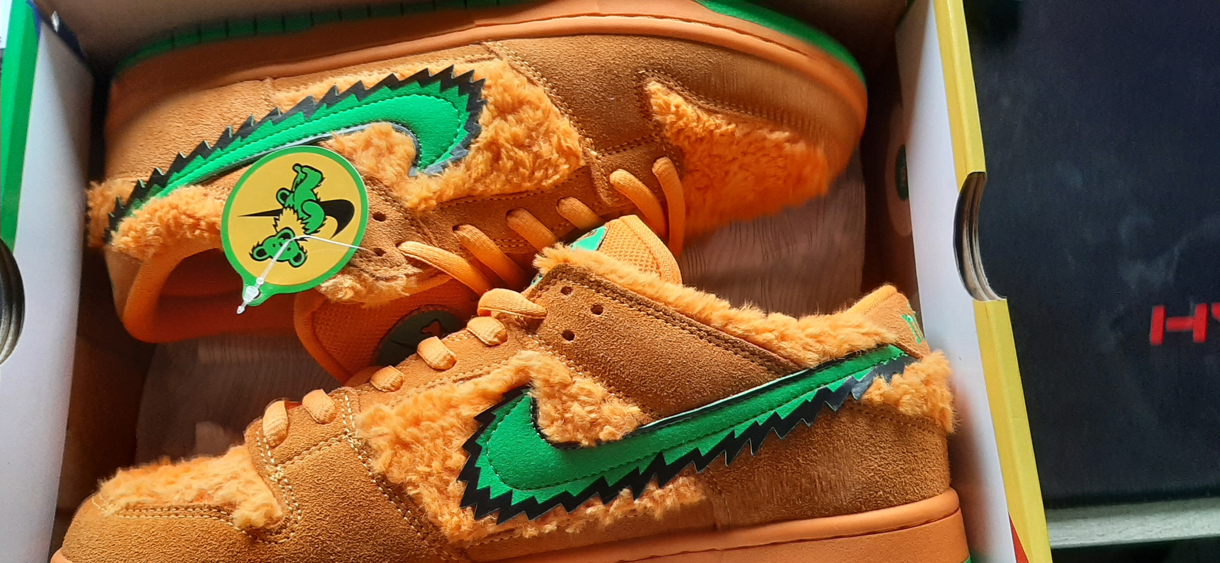 PKGoden SB Dunk Low Grateful Dead Bears Orange review P*ul 03