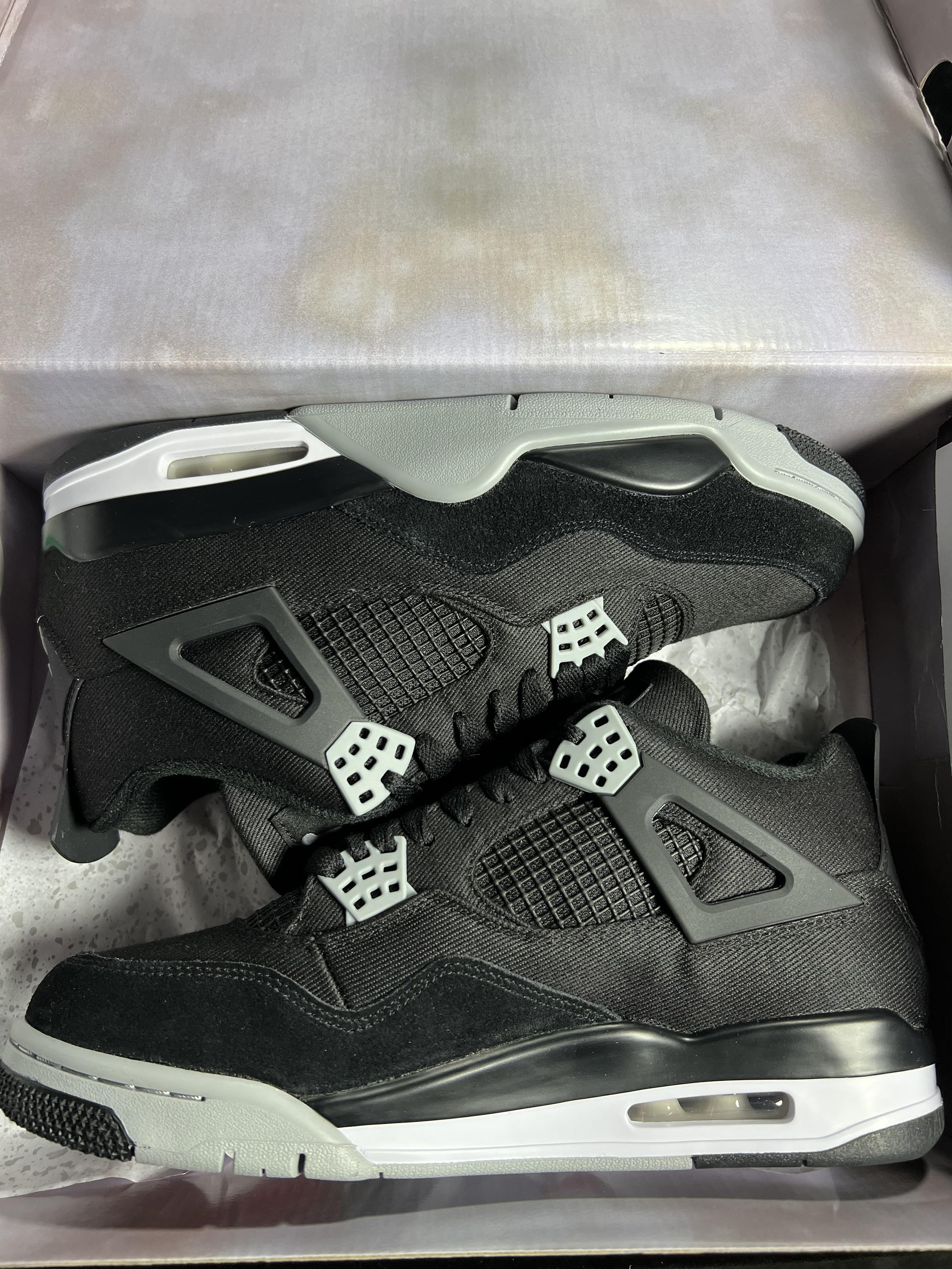 PKGoden Jordan 4 Retro Black Canvas,DH7138-006 review 0