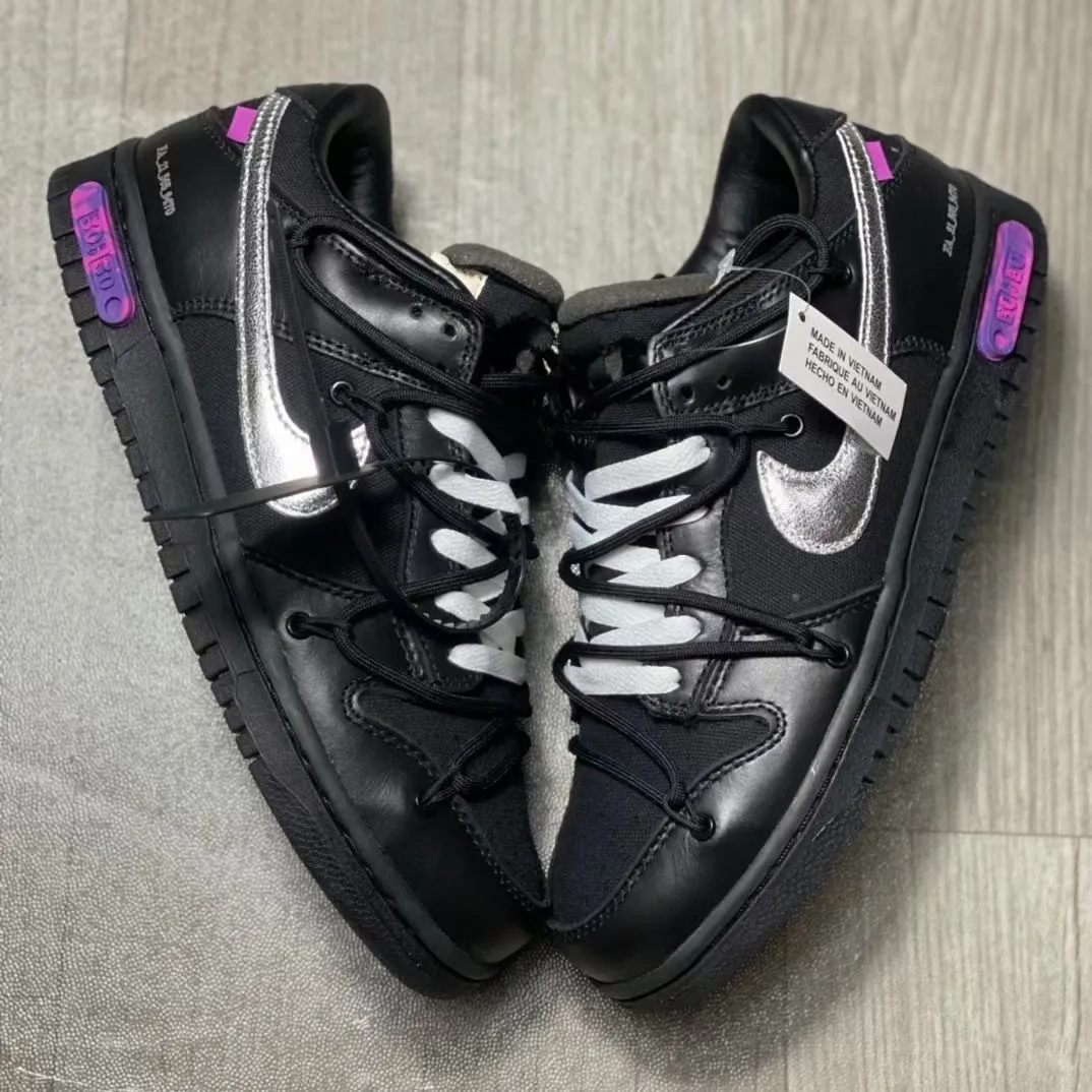 cnFashion News | Detailed Look at the Off-White x Nike Dunk Low “50 of 50”