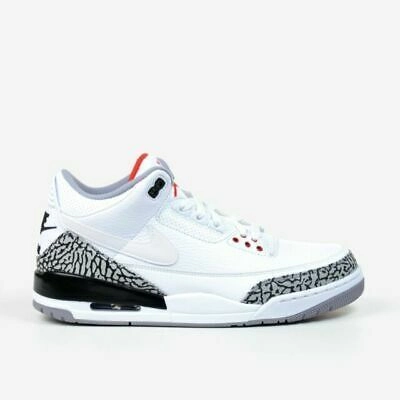 cnFashion PKGoden Jordan 3 Retro Free Throw Line White Cement