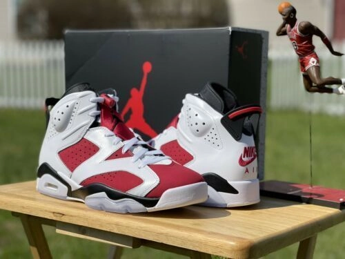 cnFashion PKGoden Jordan 6 Retro Carmine (2021)