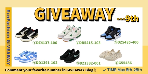 cnFashion GIVEAWAY-9th