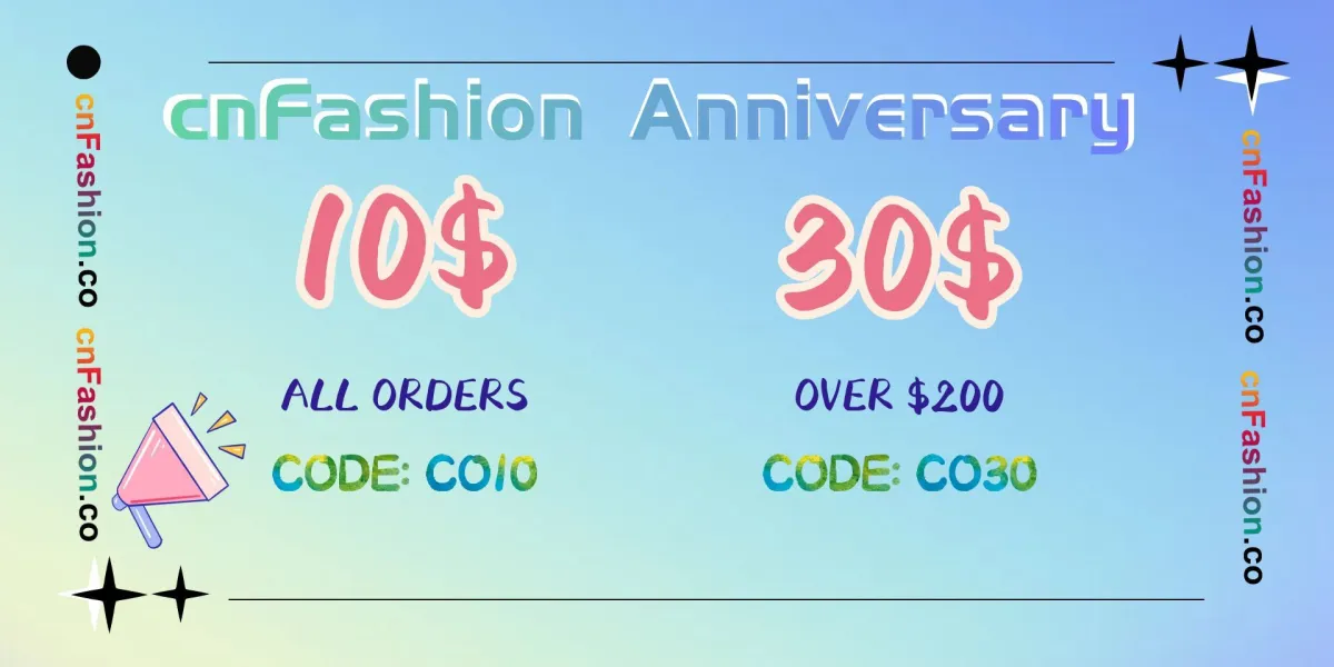 【CNFASHION Anniversary events】