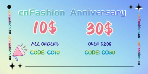 【CNFASHION Anniversary events】