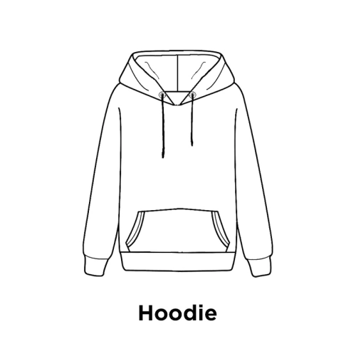 Selection of hoodies brands