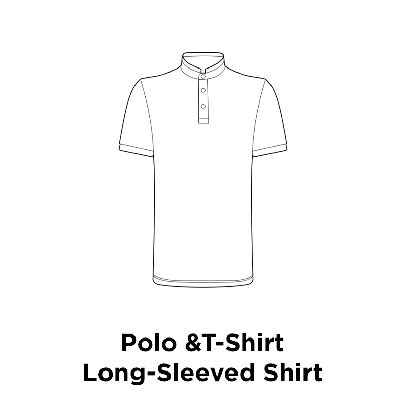 Selection of Polo &T-Shirt & Long-Sleeved Shirt brands