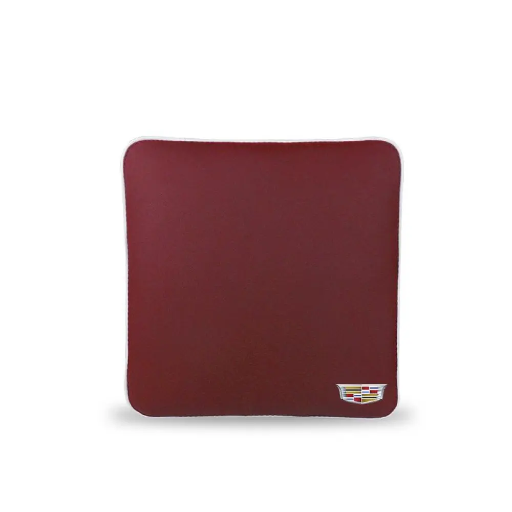 Applicable To Cadillac Car Neck Pillow Waist Cushion Red