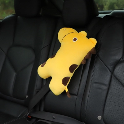Car Seat Belt Shoulder Protector-Giraffe 02