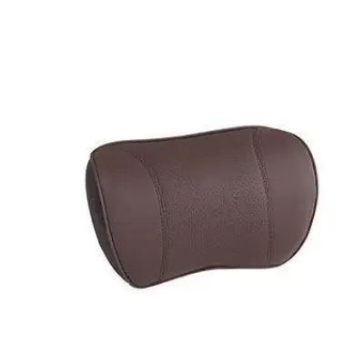Car Seat Pillow Lumbar Pillow Mocha Brown 01