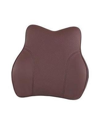 Car Seat Pillow Lumbar Pillow Mocha Brown