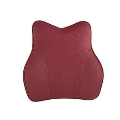 Car Seat Pillow Lumbar Pillow Volcano Red 02