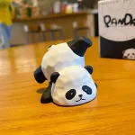 Carved Wooden Panda Decoration - Prone Style