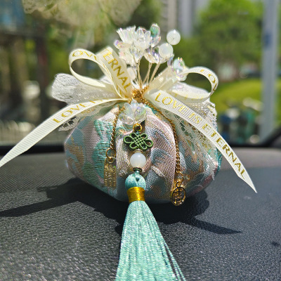 Exquisite Tassel Charcoal Package - Light Green 01