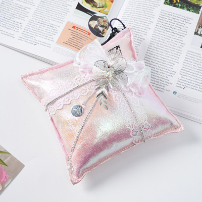 Twin Flower Charcoal Bag Pink 01