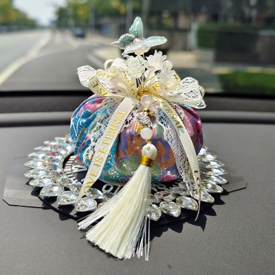 Exquisite Tassel Charcoal Package - Bluish Red 01