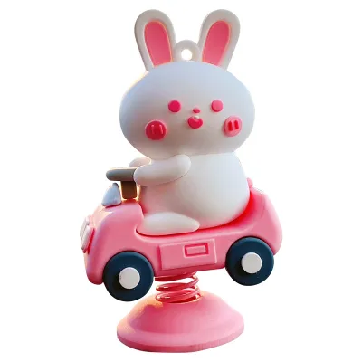 Pet Rocker Car Decoration - Car Rabbit 01