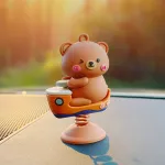 Pet Rocker Car Decoration - Steamer Bear