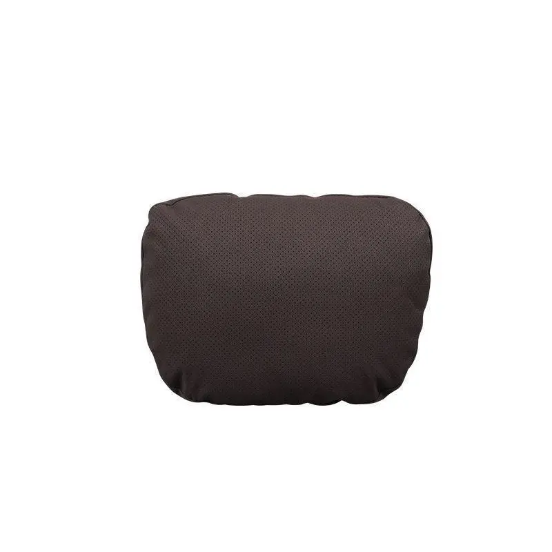 Suede Suede Pillow Lumbar Cushion Black