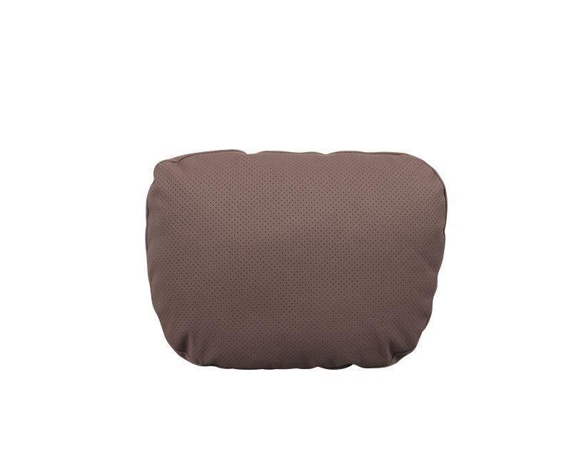 Suede Suede Pillow Lumbar Cushion Chestnut Brown
