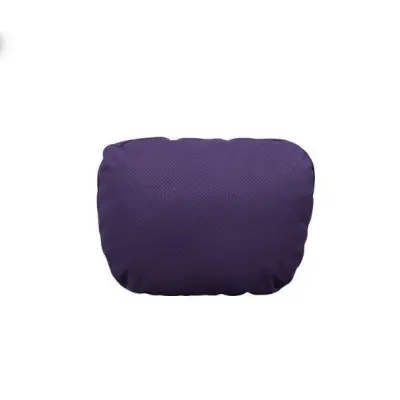Suede Suede Pillow Lumbar Cushion Purple 01