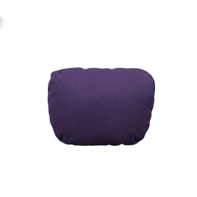 Suede Suede Pillow Lumbar Cushion Purple 01