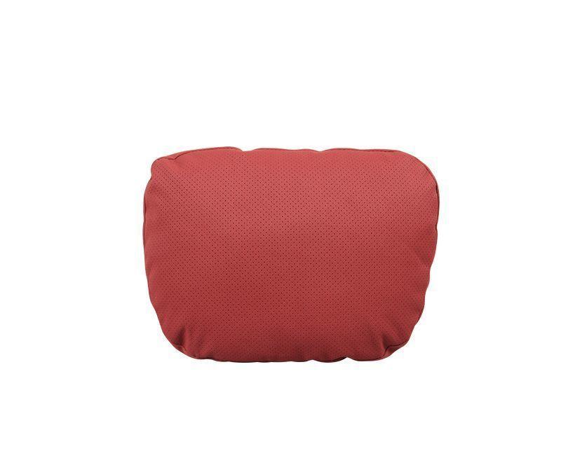 Suede Suede Pillow Lumbar Cushion Volcano Red