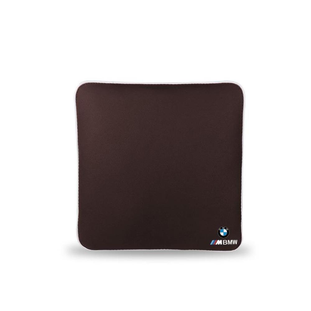 Suitable For Bmw Car Neck Pillow Waist Cushion Brown