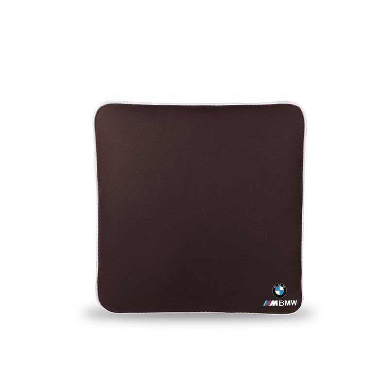 Suitable For Bmw Car Neck Pillow Waist Cushion Brown