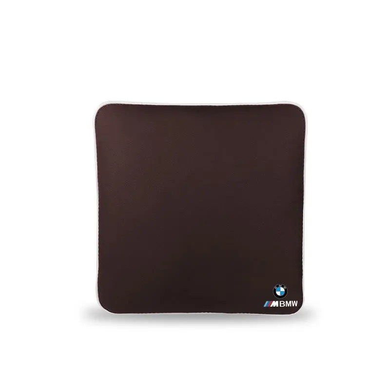 Suitable For Bmw Car Neck Pillow Waist Cushion Brown