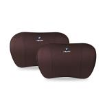 Suitable For Bmw Car Neck Pillow Waist Cushion Brown