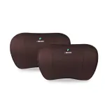Suitable For Bmw Car Neck Pillow Waist Cushion Brown