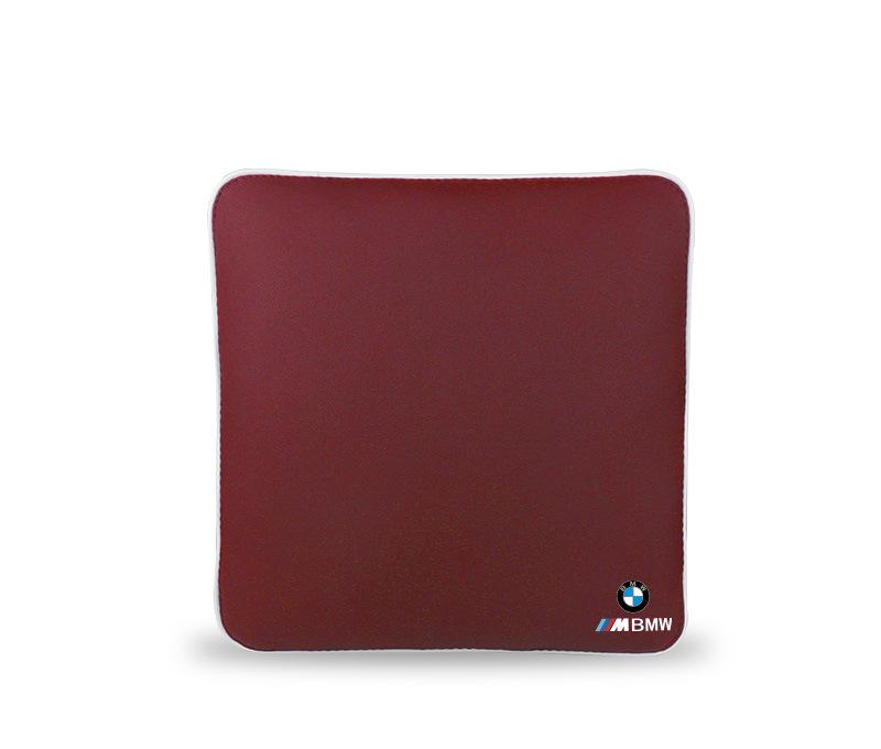 Suitable For Bmw Car Neck Pillow Waist Cushion Red