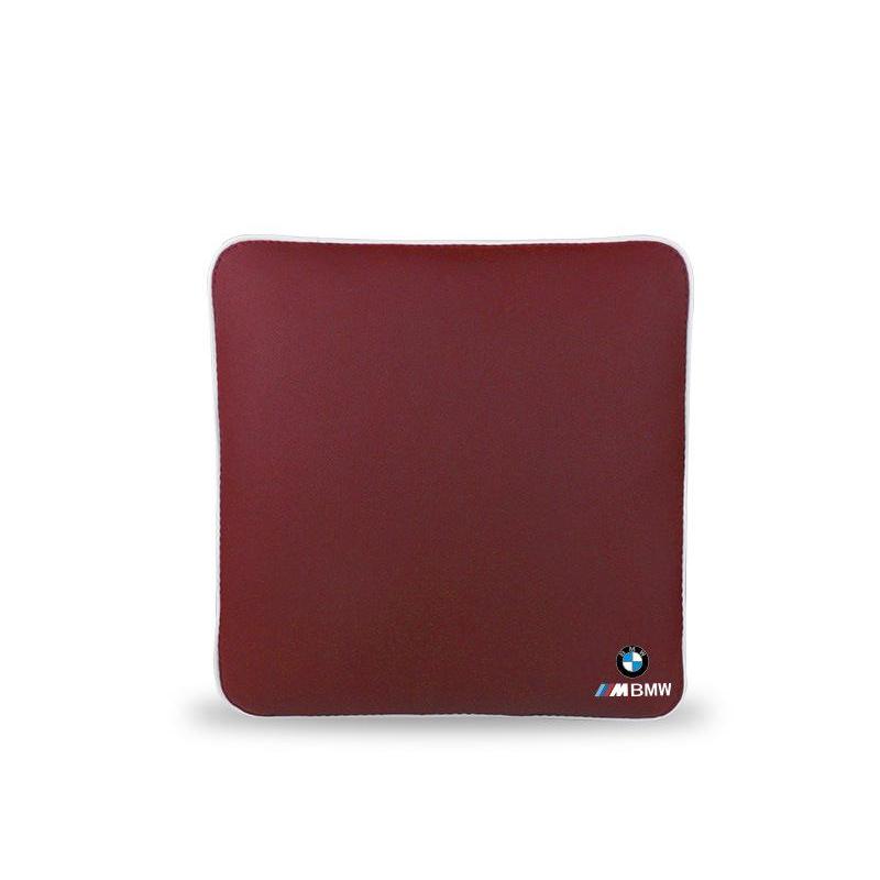 Suitable For Bmw Car Neck Pillow Waist Cushion Red