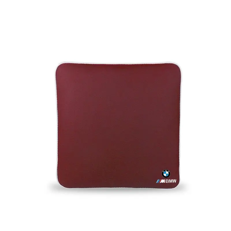 Suitable For Bmw Car Neck Pillow Waist Cushion Red
