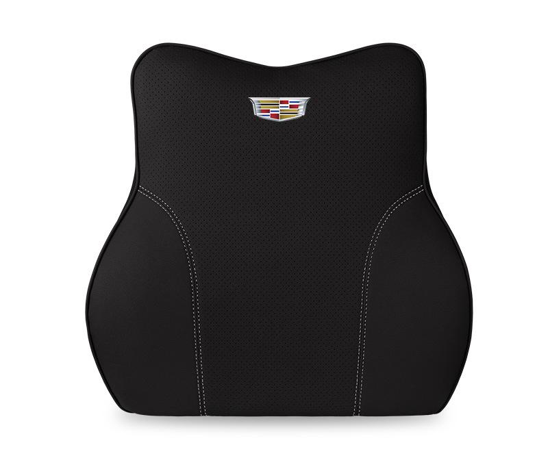 Suitable For Cadillac Car Neck Pillow Waist Cushion Black