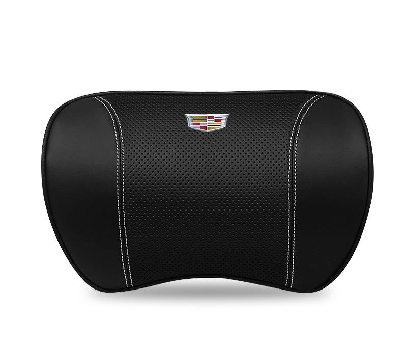 Suitable For Cadillac Car Neck Pillow Waist Cushion Black