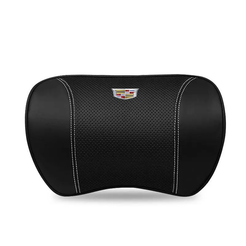 Suitable For Cadillac Car Neck Pillow Waist Cushion Black