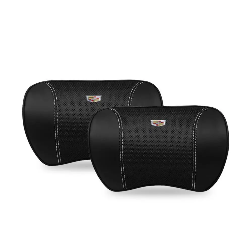 Suitable For Cadillac Car Neck Pillow Waist Cushion Black