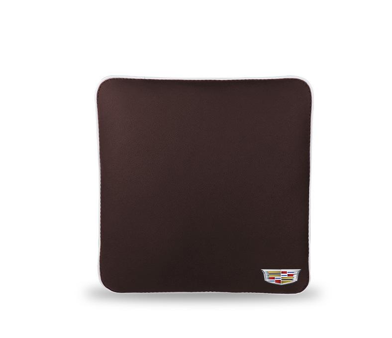 Suitable For Cadillac Car Neck Pillow Waist Cushion Brown