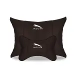 Suitable For Jaguar Car Neck Pillow Waist Cushion Mocha Brown